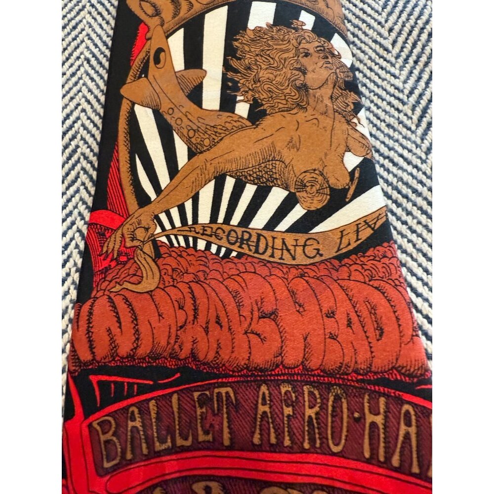Fillmore Poster Ties Flying Lady Design By Bill Graham No. 142 Psychedelic Art P